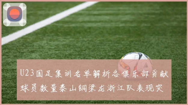 U23国足集训名单解析各俱乐部贡献球员数量泰山铜梁龙浙江队表现突出